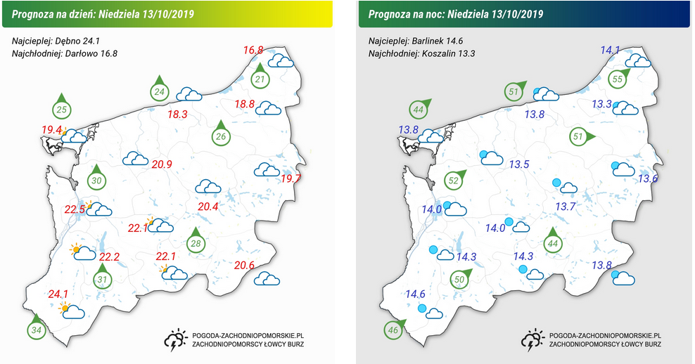 PRZED NAMI DUŻO CIEPLEJSZY OKRES. ZŁOTA POLSKA JESIEŃ PROGNOZA POGODY NA WEEKEND 12-13.10.2019