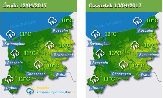 STREFA WIELOSKALOWYCH, DŁUGOTRWAŁYCH, NIEUSTANNYCH OPADÓW DESZCZU.