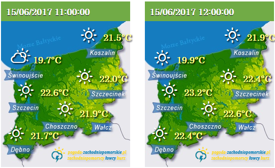 Prognoza na Boże Ciało 2017.