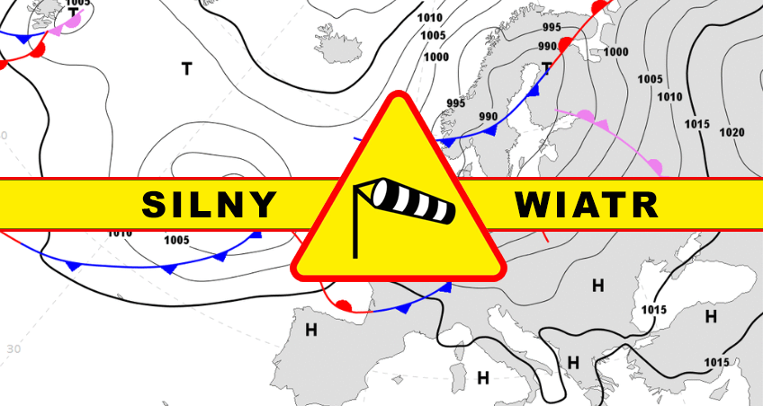 UWAGA W PONIEDZIAŁEK 30.09.2019 MOŻLIWA SILNA WICHURA