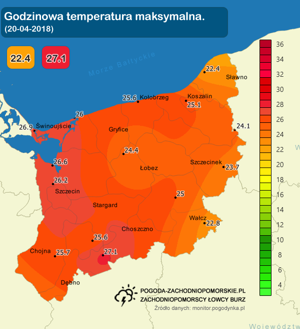 Jeden z najcieplejszych dni kwietnia w historii. Prognoza na sobotę