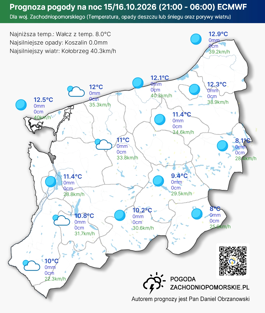 Mapa Noc