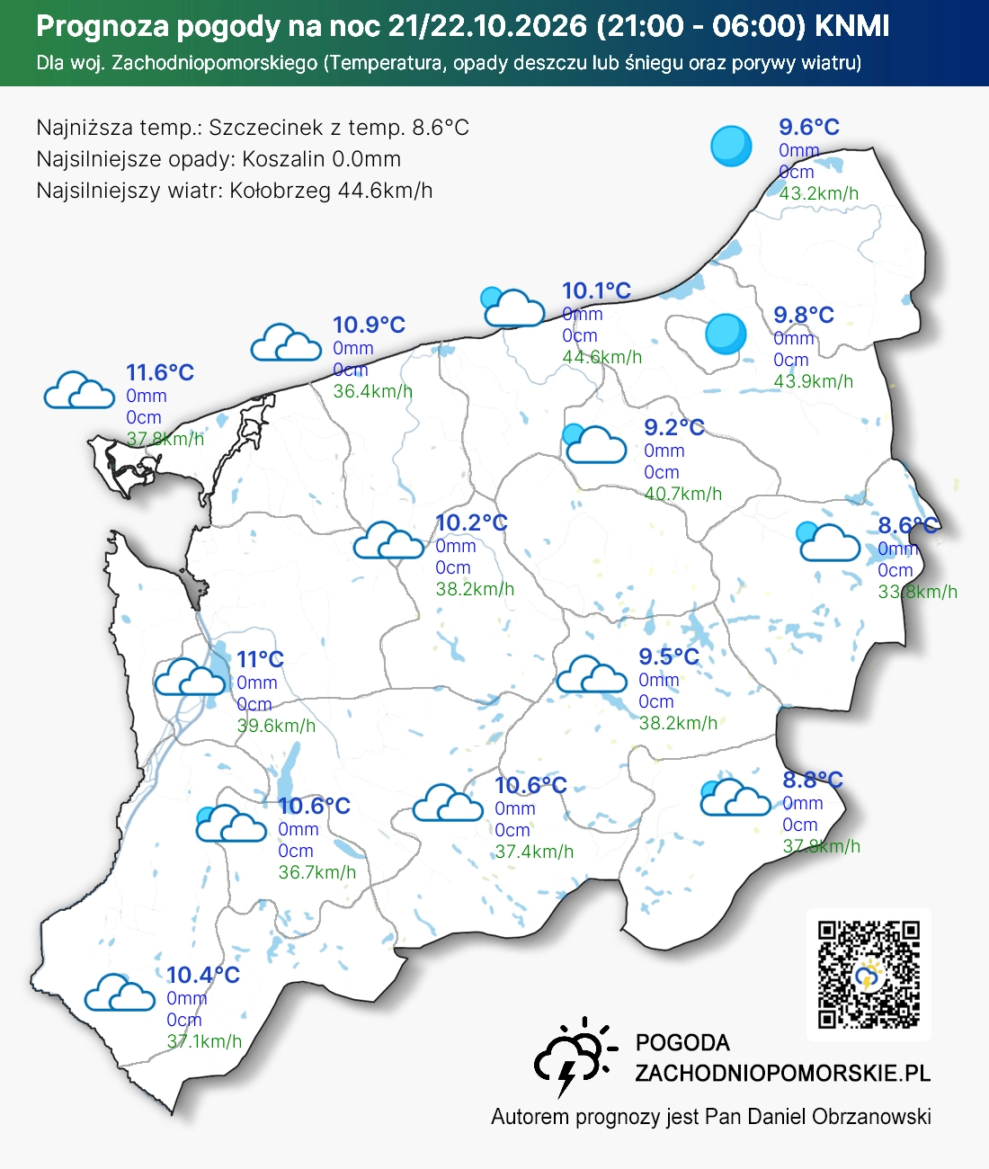 Mapa Noc