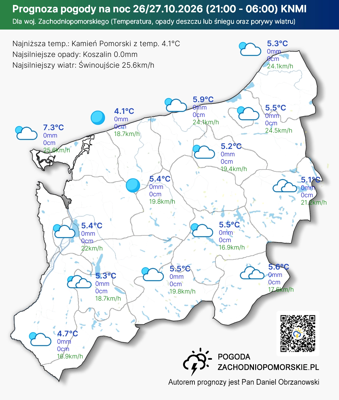 Mapa Noc
