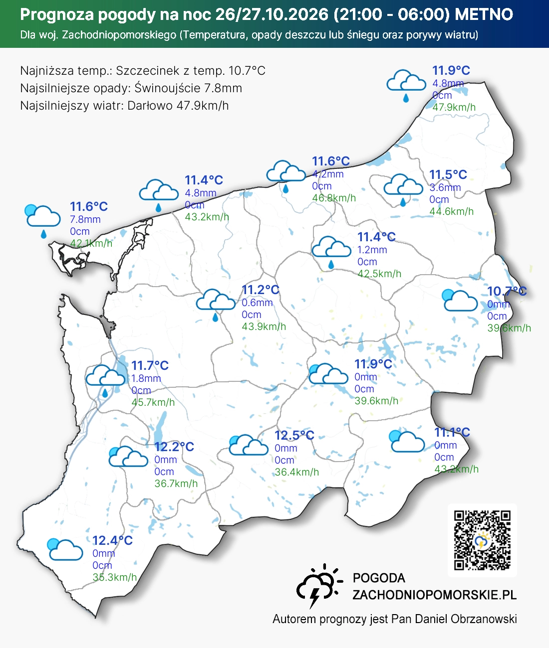 Mapa Noc