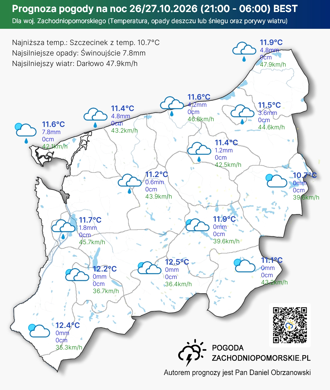 Mapa Noc