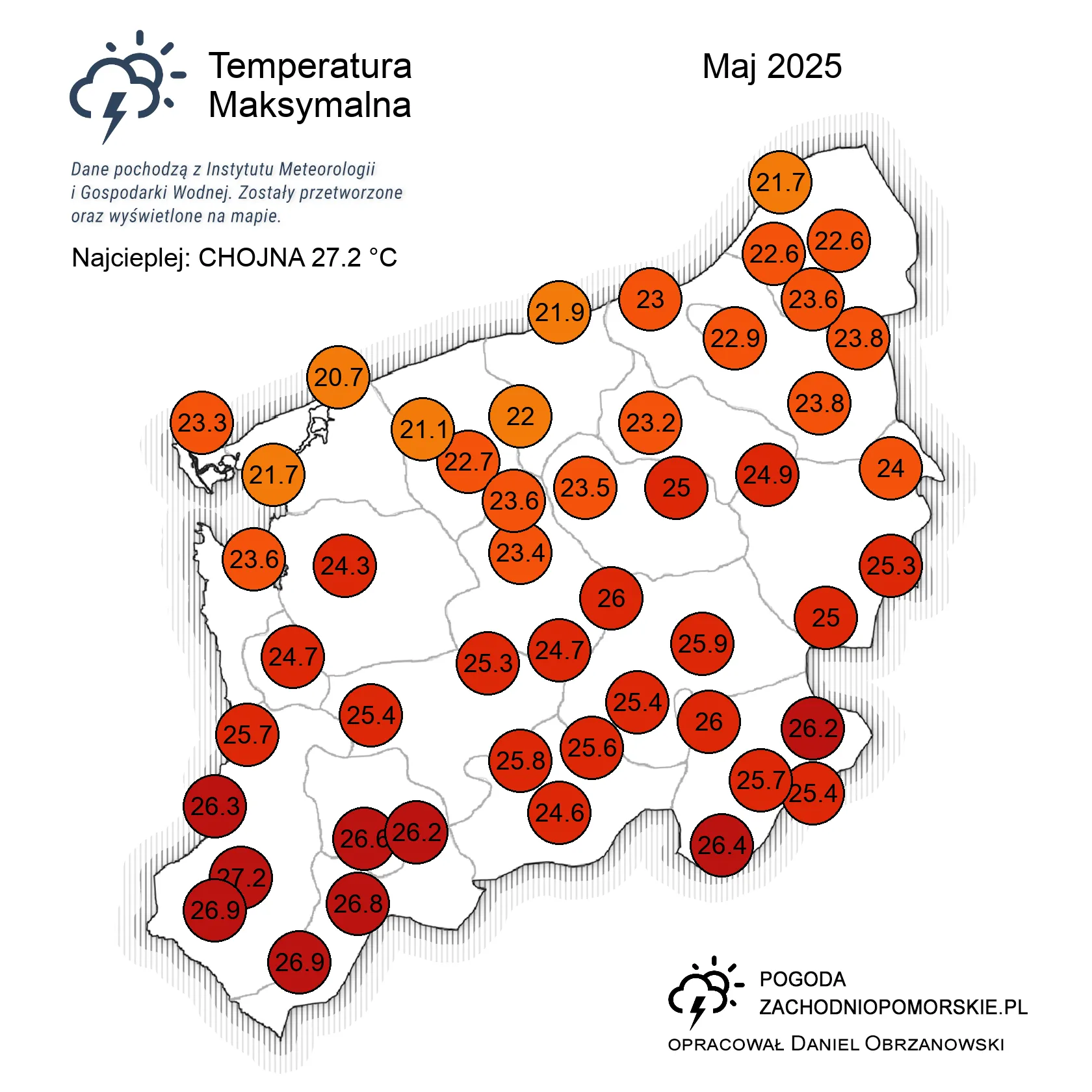 Temperatura max