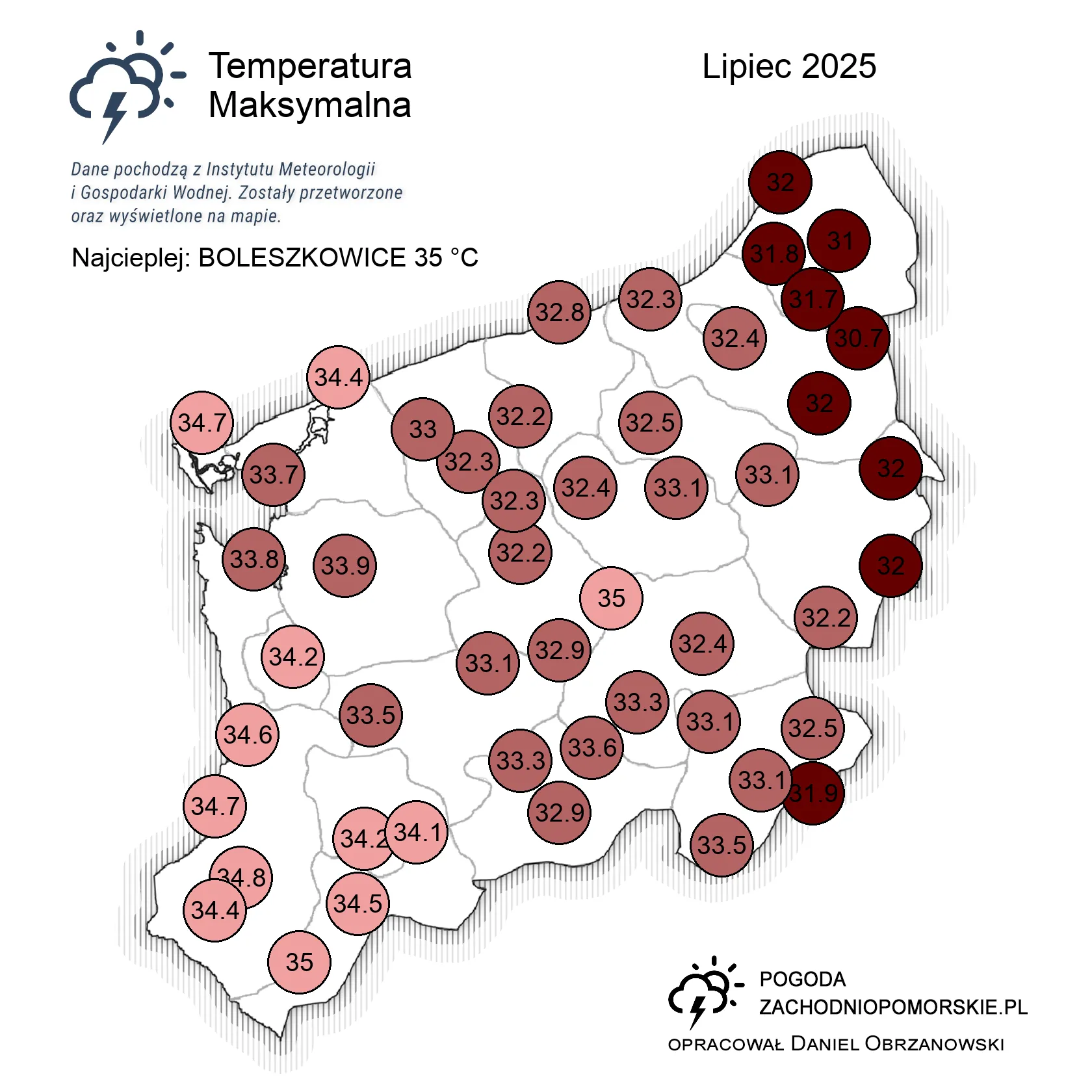 Temperatura max