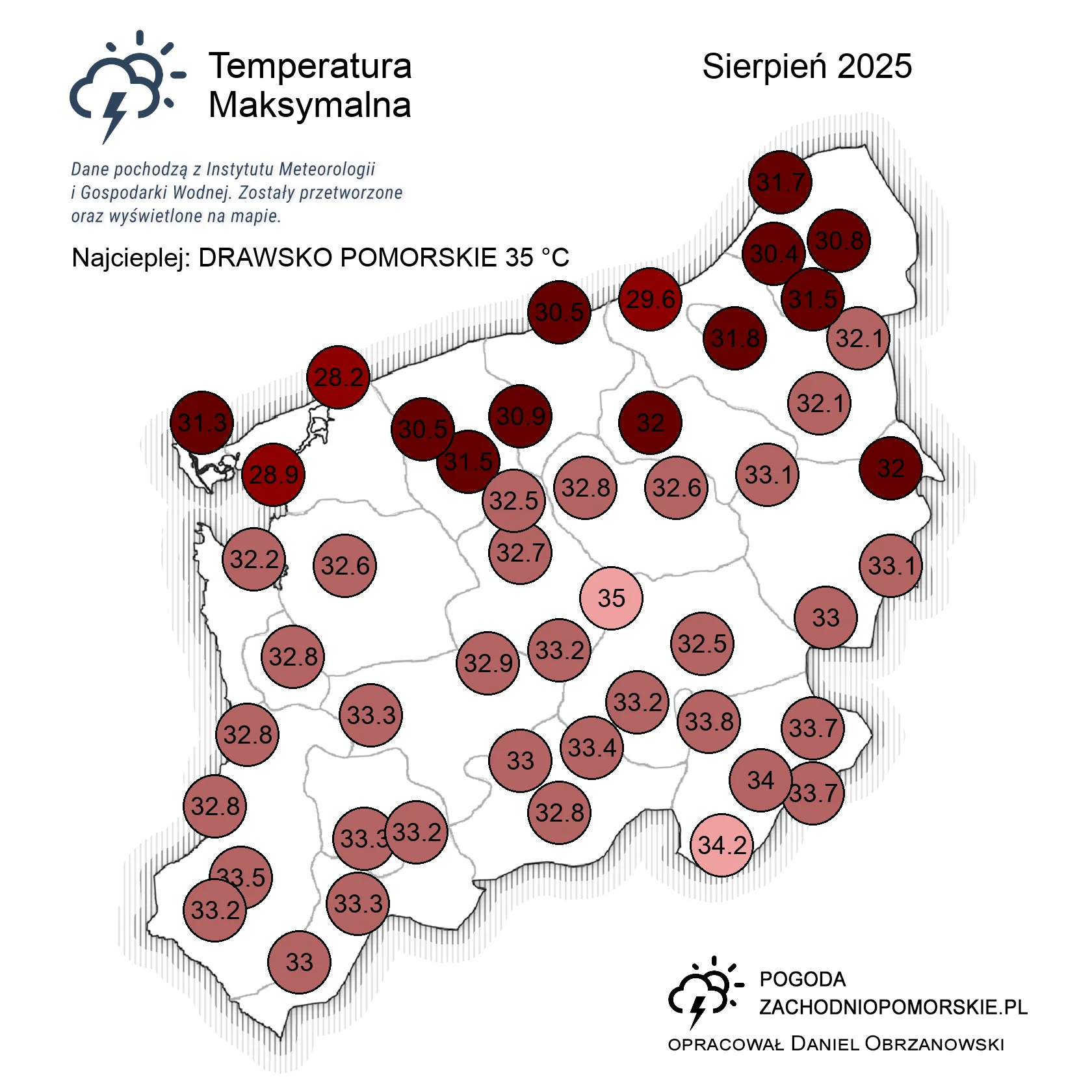 Temperatura max