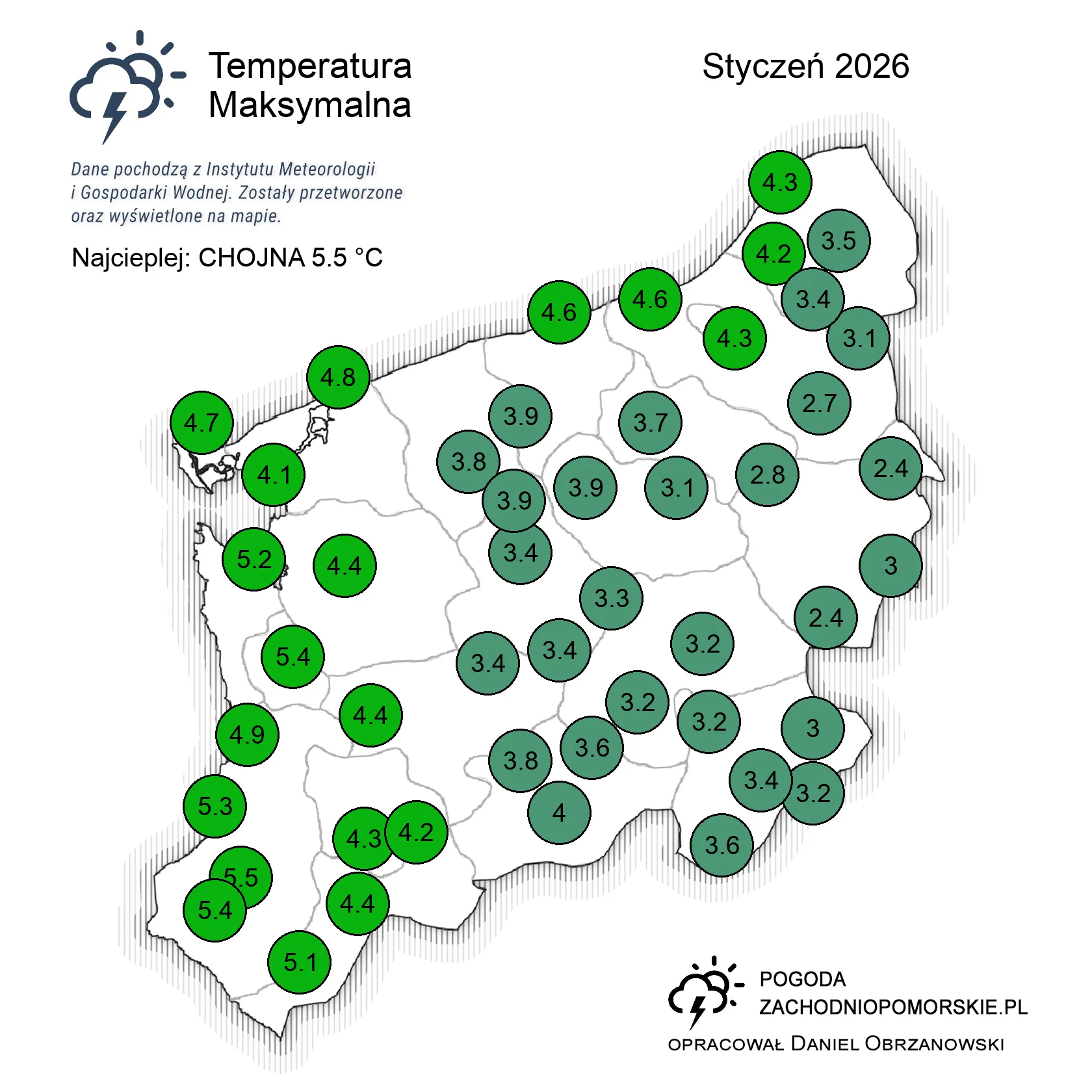 Temperatura max