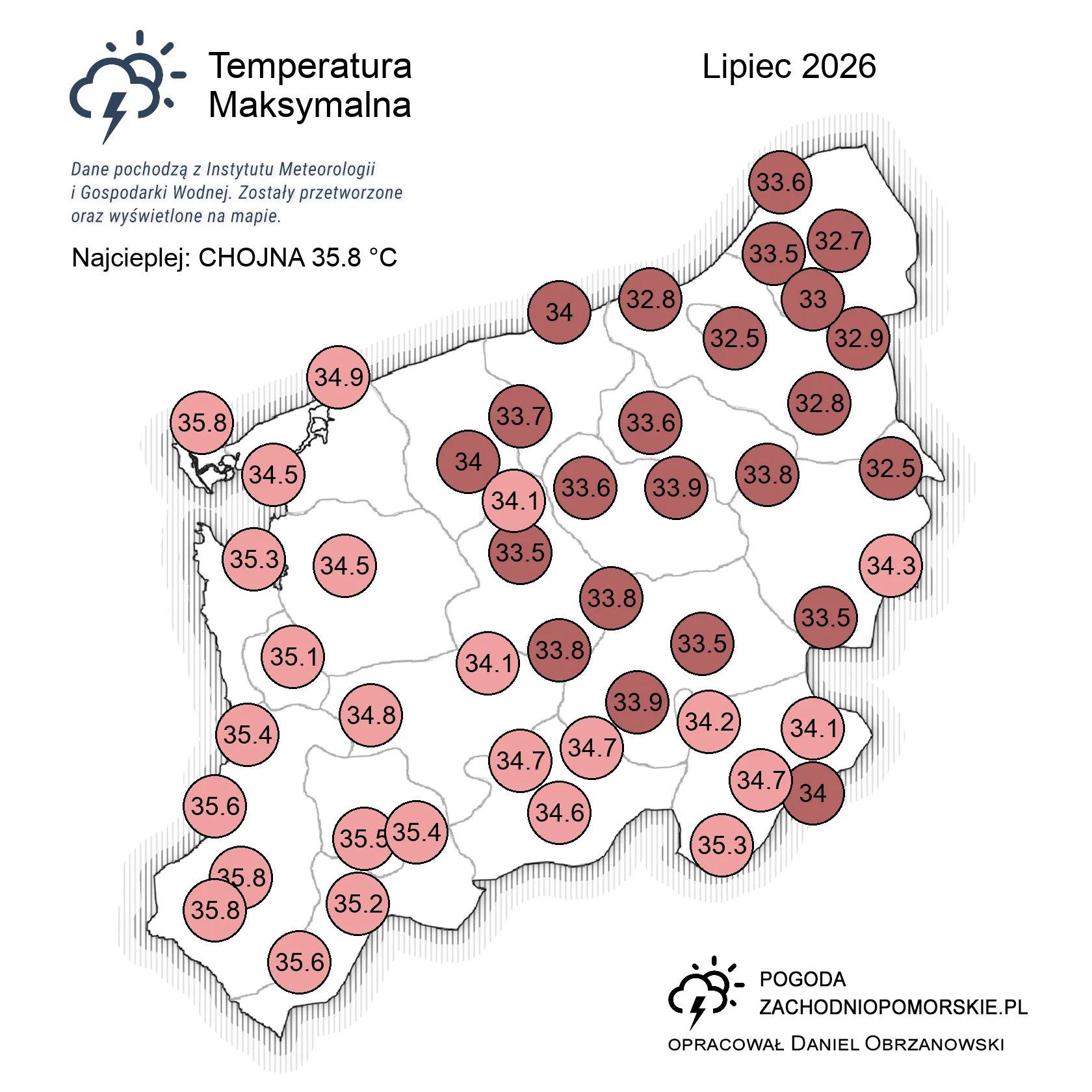 Temperatura max