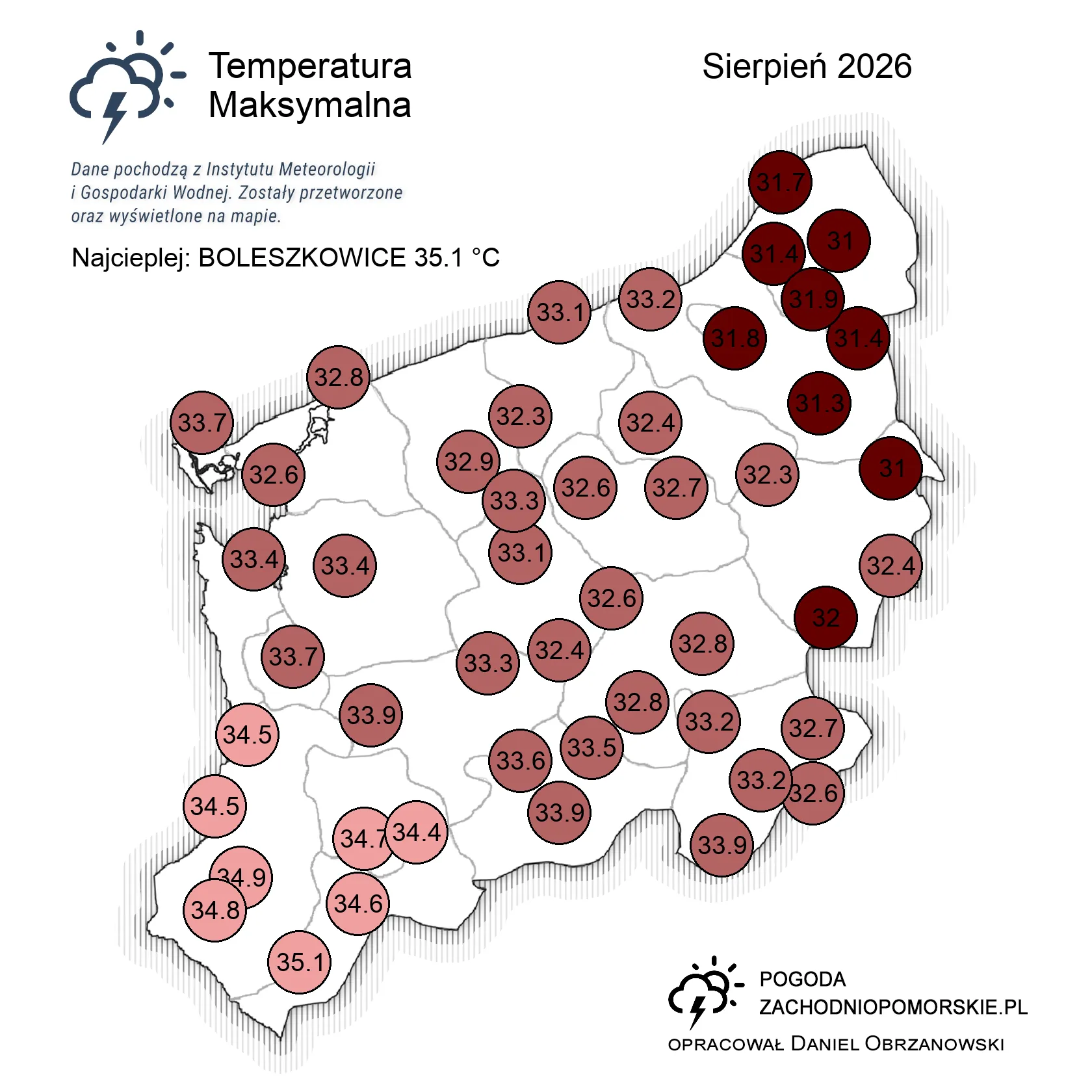 Temperatura max